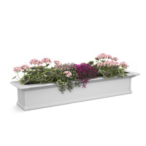 4ft Wooden Window Box for Outdoor Use